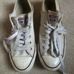 Converse All Star Low Top Sneakers -  Size 7W